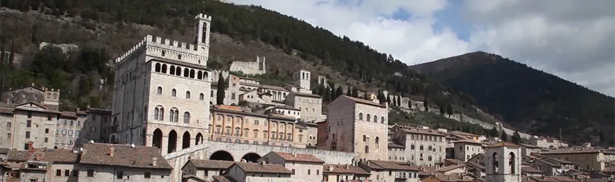 View of Gubbio